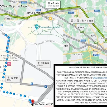 Lägenhet Taxi No-need - Metro, Train Station, Nightlife And Restaurants Milano