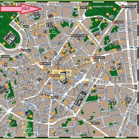 Taxi No-need - Metro, Train Station, Nightlife And Restaurants Mailand