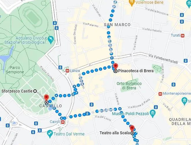 Apartament Brera Center - Tube Airport And Train Garibaldi Fs - Speed Spring Vibe - Taxi-no-need Mediolan